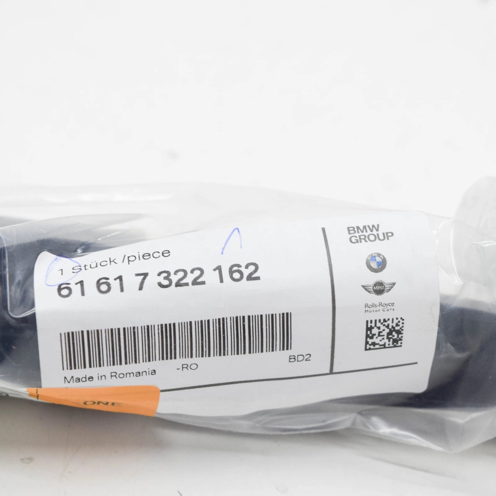 NEW BMW I3 I01 FRONT LEFT WINDSHIELD WIPER ARM LHD 61617322162 ORIGINAL