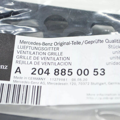 NEW MERCEDES-BENZ C W204 FRONT BUMPER LEFT GRILLE A2048850053