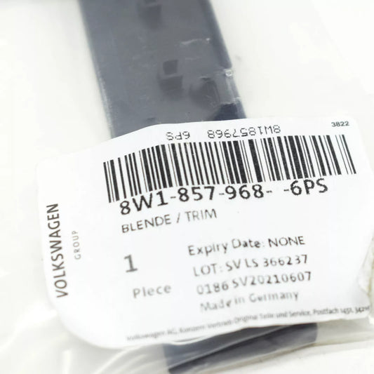 NEW AUDI A4 AVANT B9 FRONT INSTRUMENT DASH CENTER TRIM LHD 8W18579686PS ORIGINAL