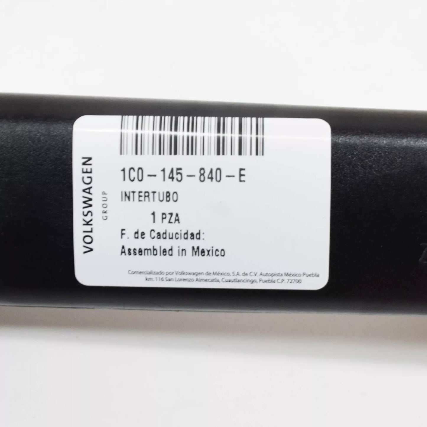 NEW VOLKSWAGEN BEETLE 9C CHARGE AIR TUBE 1C0145840E