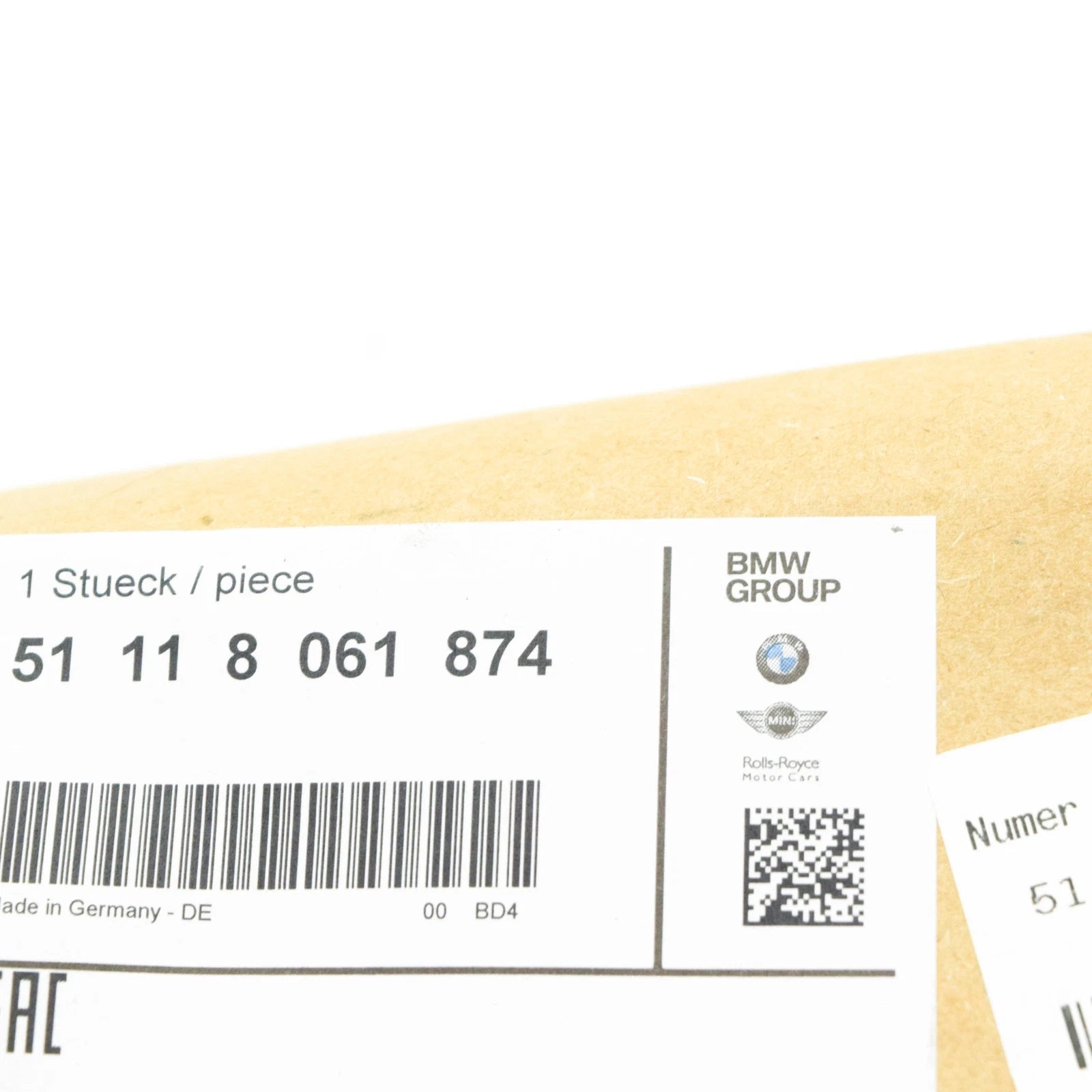 NEW BMW 2 F23 M FRONT BUMPER RIGHT SIDE LOWER GRILLE 51118061874 ORIGINAL