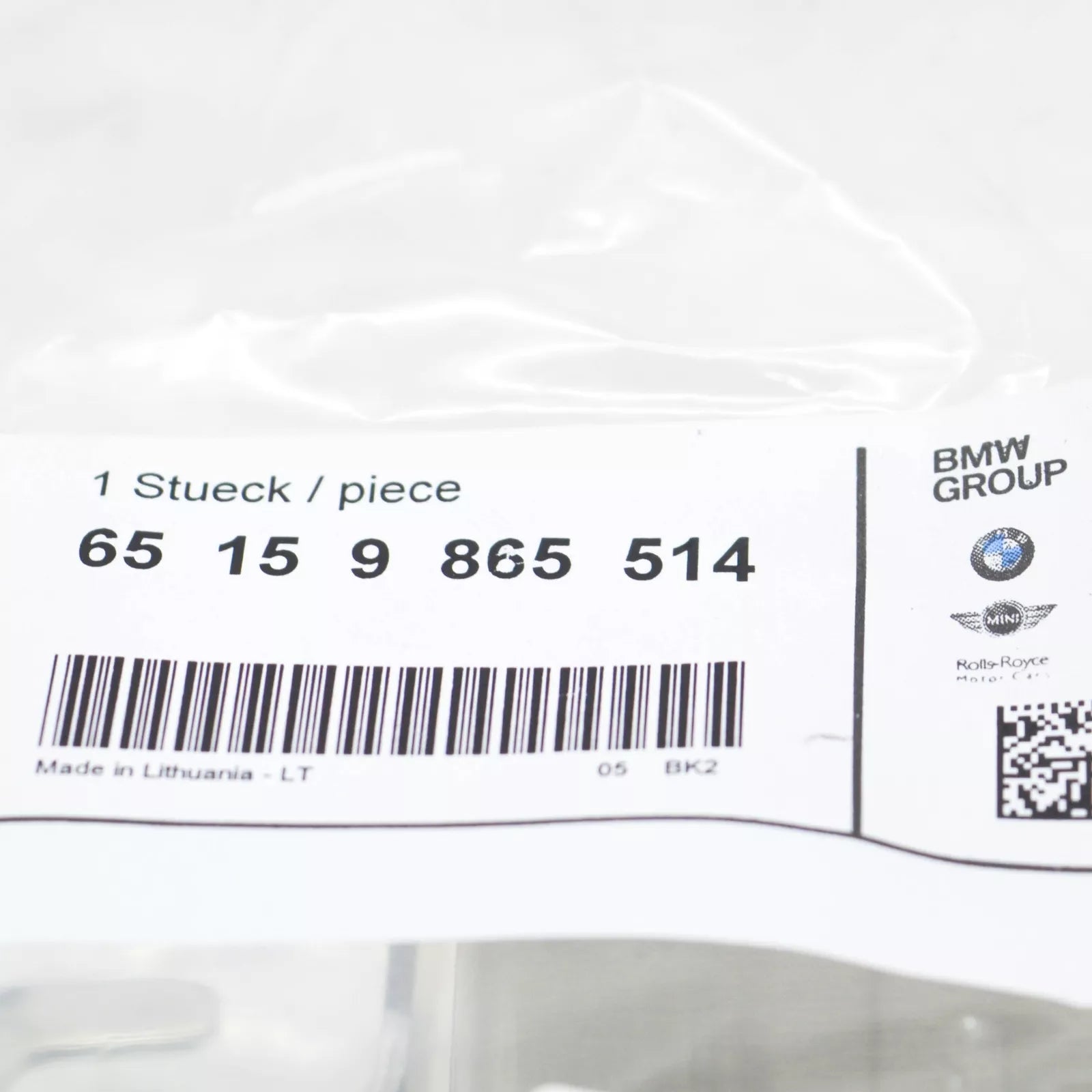 NEW BMW 3 G20 TOP-HIFI AMPLIFIER BOOSTER HOLDER BRACKET 65159865514 ORIGINAL