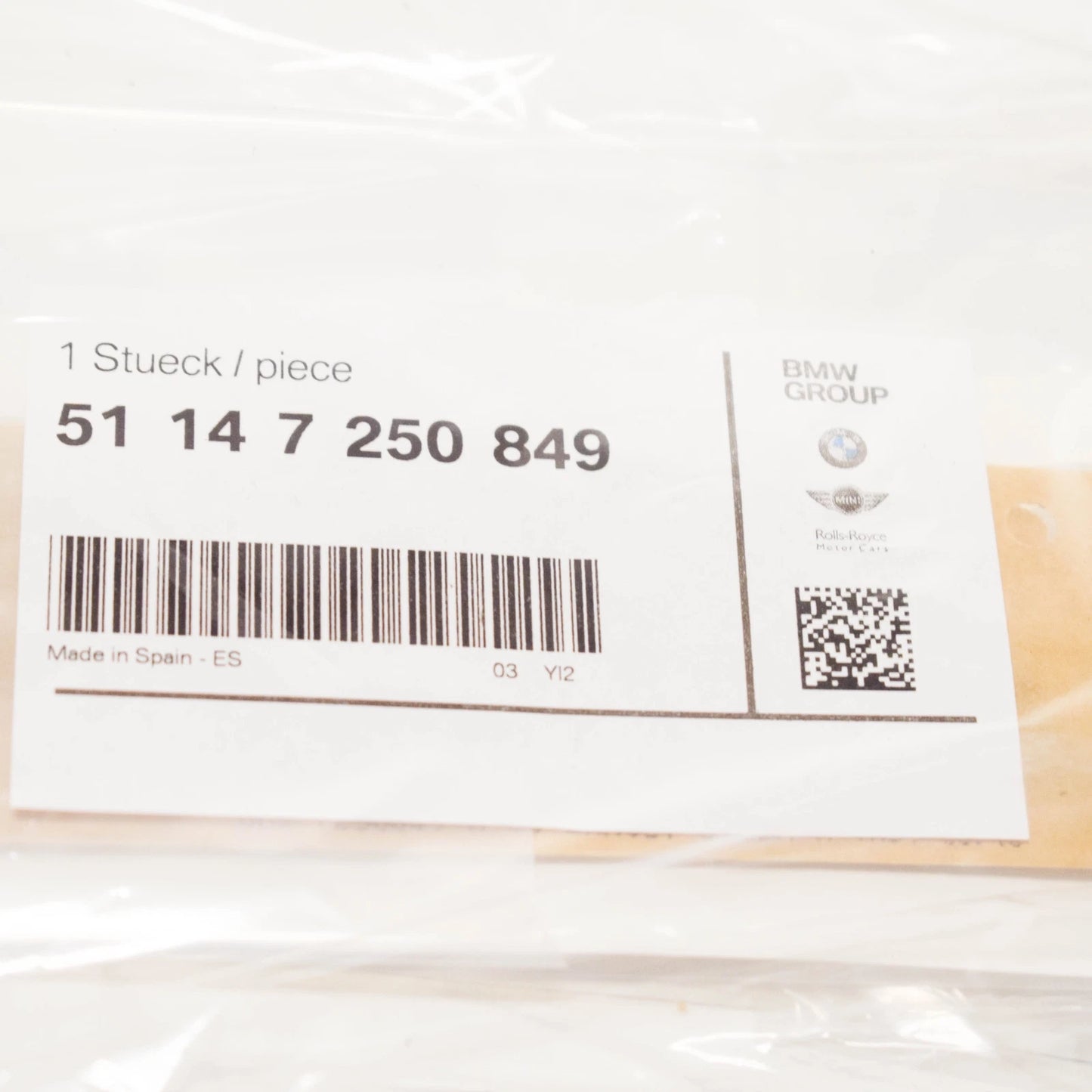 NEW BMW X5 E70 REAR TRUNK M BADGE EMBLEM 51147250849 7250849 ORIGINAL