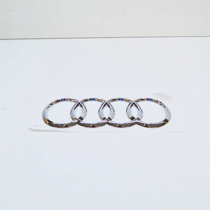 NEW AUDI A3 8V REAR TRUNK EMBLEM BADGE CHROME RINGS 8V4853742 2ZZ