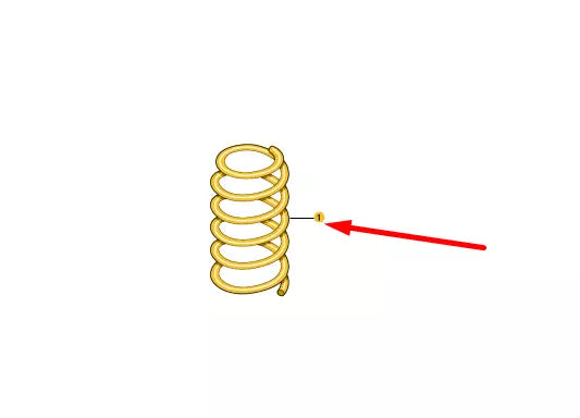 NEW AUDI Q5 FY FRONT COIL SPRING 80A411105BB ORIGINAL