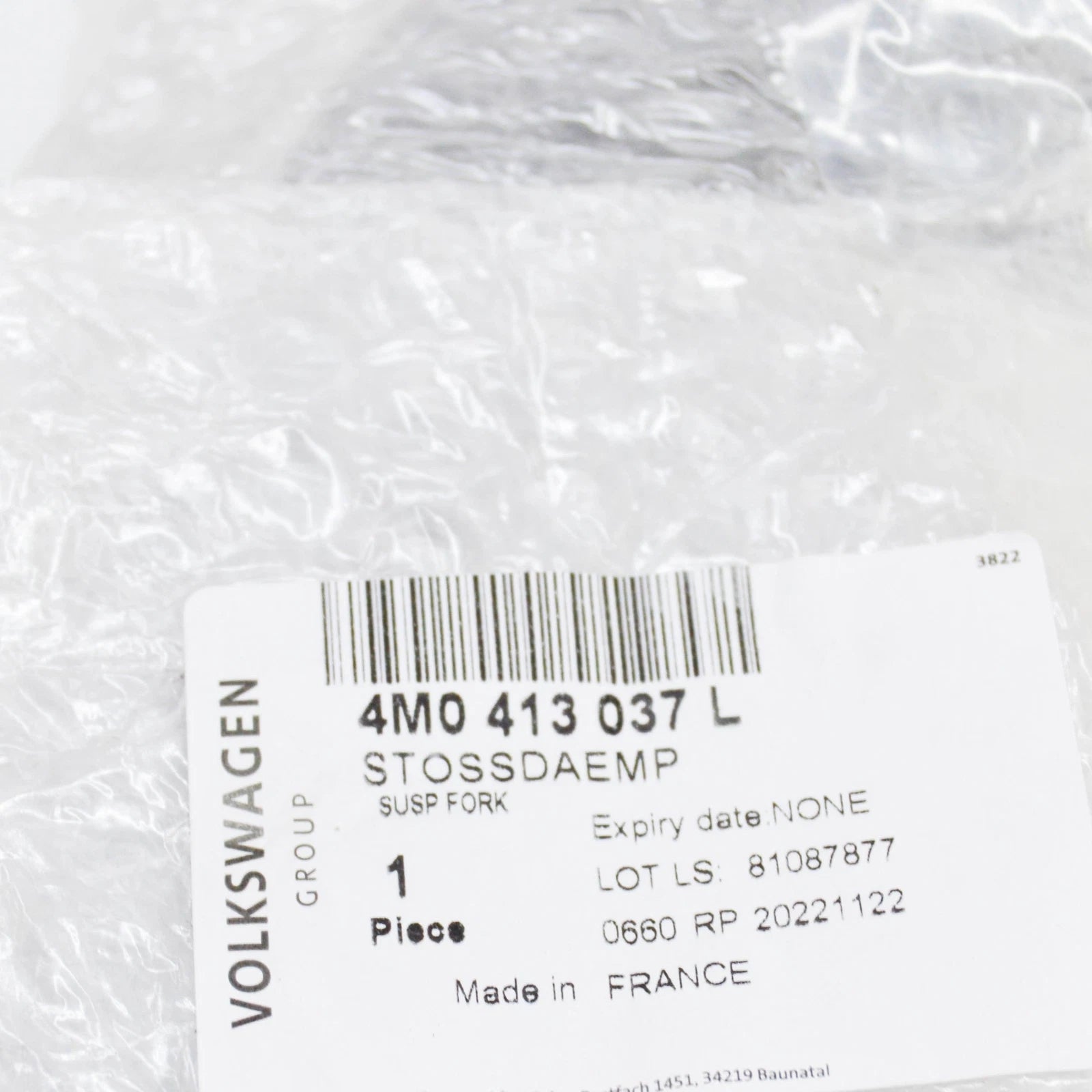 NEW AUDI Q7 4M LEFT SUSPENSION STRUT FORK 4M0413037L ORIGINAL