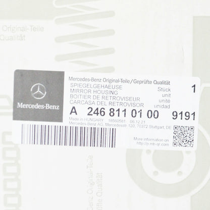 NEW MB GLA-CLASS X156 LEFT WING MIRROR COVER CAP A24681101009191