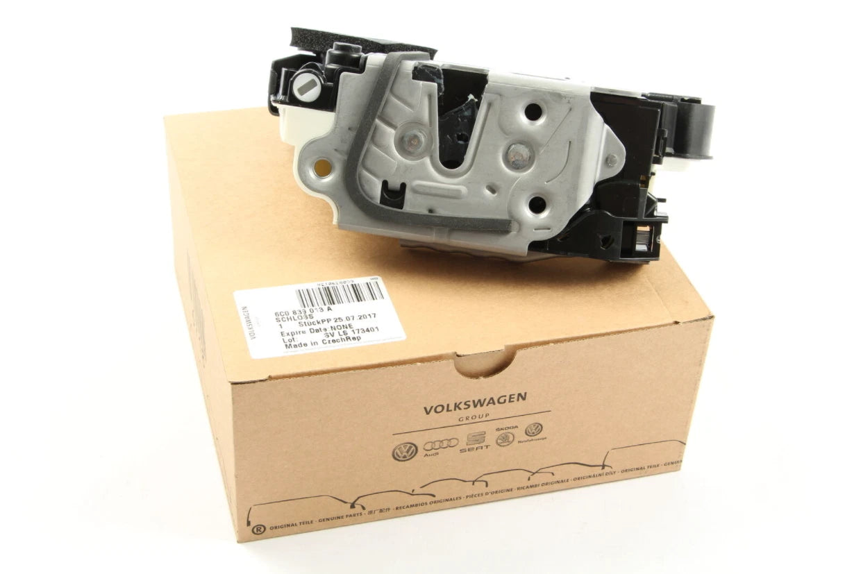 NEW VW POLO 6R, 6C REAR LEFT DOOR LOCK 6C0839013A ORIGINAL