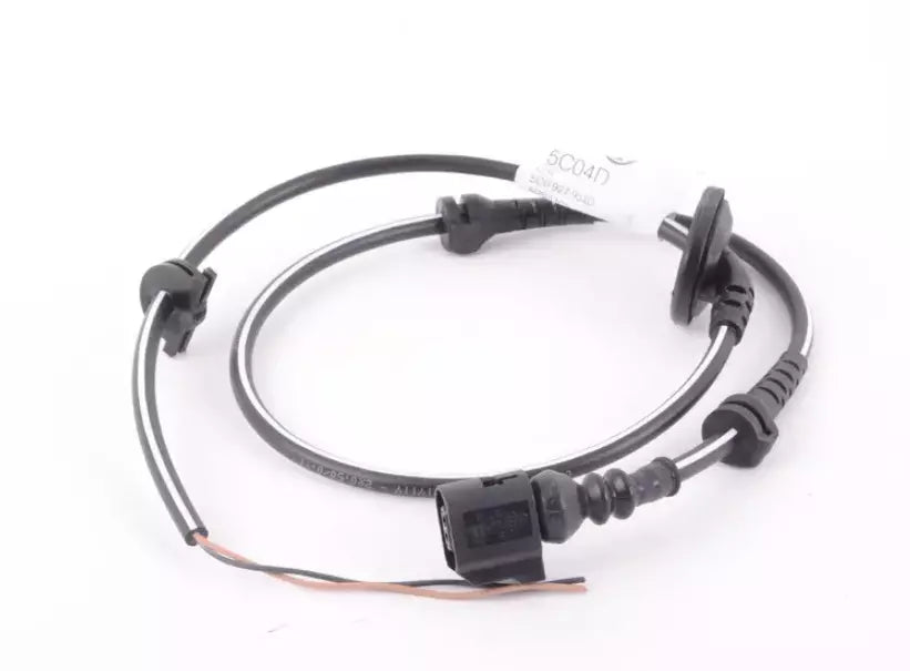 NEW VW JETTA A6 MK6 REAR LEFT SPEED SENSOR WIRING HARNESS 5C0927904D ORIGINAL