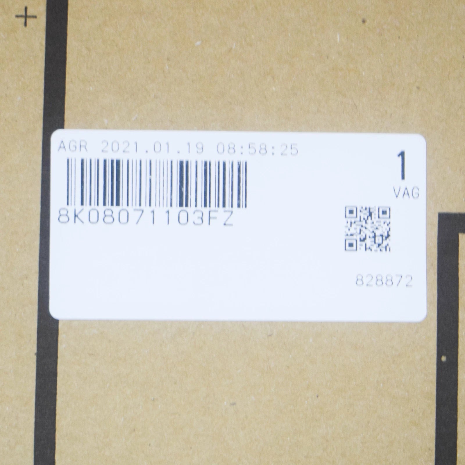 NEW AUDI A4 B8 FRONT BUMPER LOWER SPOILER 8K08071103FZ ORIGINAL