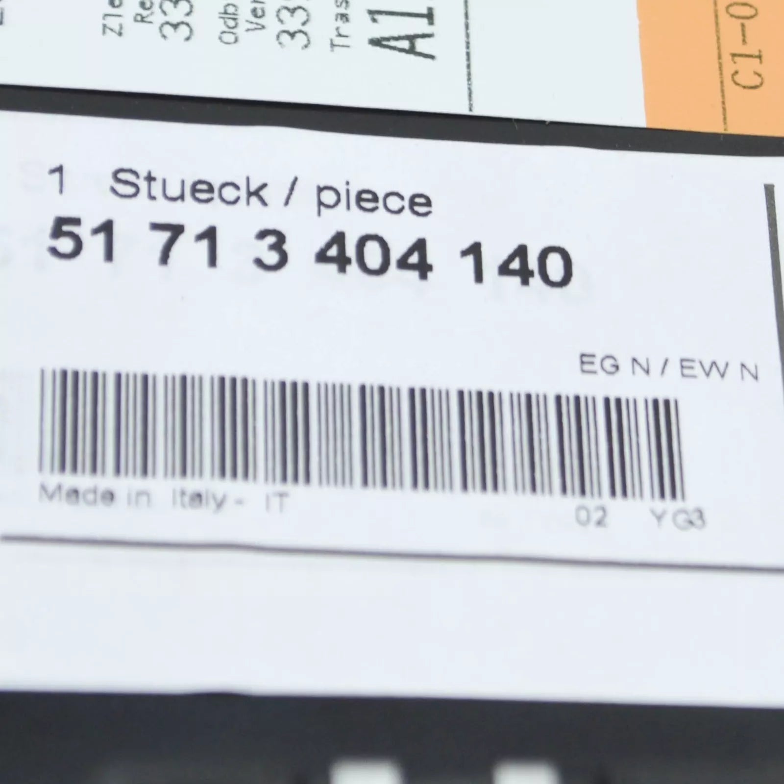 NEW BMW X3 E83 RIGHT ENGINE COMPARTMENT PROTECTION BRACKET 51713404140 ORIGINAL