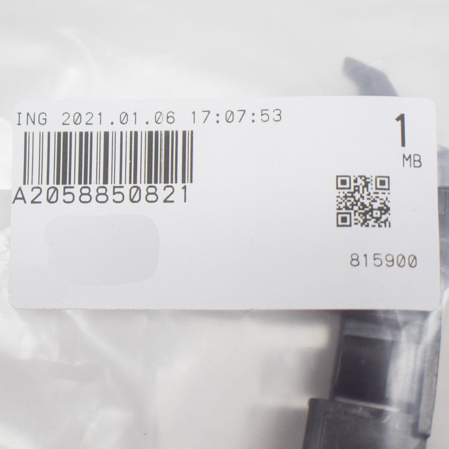 NEW MERCEDES-BENZ C W205 FRONT BUMPER LEFT MOUNTING RAIL A2058850821 ORIGINAL