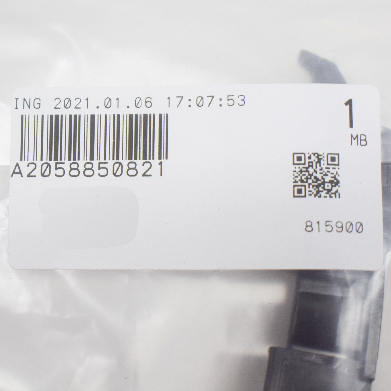 NEW MERCEDES-BENZ C W205 FRONT BUMPER LEFT MOUNTING RAIL A2058850821 ORIGINAL