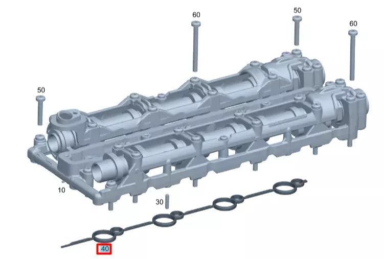 NEW MERCEDES-BENZ A W177 CAMSHAFT SEAL A6540517100 ORIGINAL