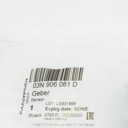 NEW VW TRANSPORTER T6 CHARGE AIR TEMPERATURE SENSOR 03N906081D ORIGINAL