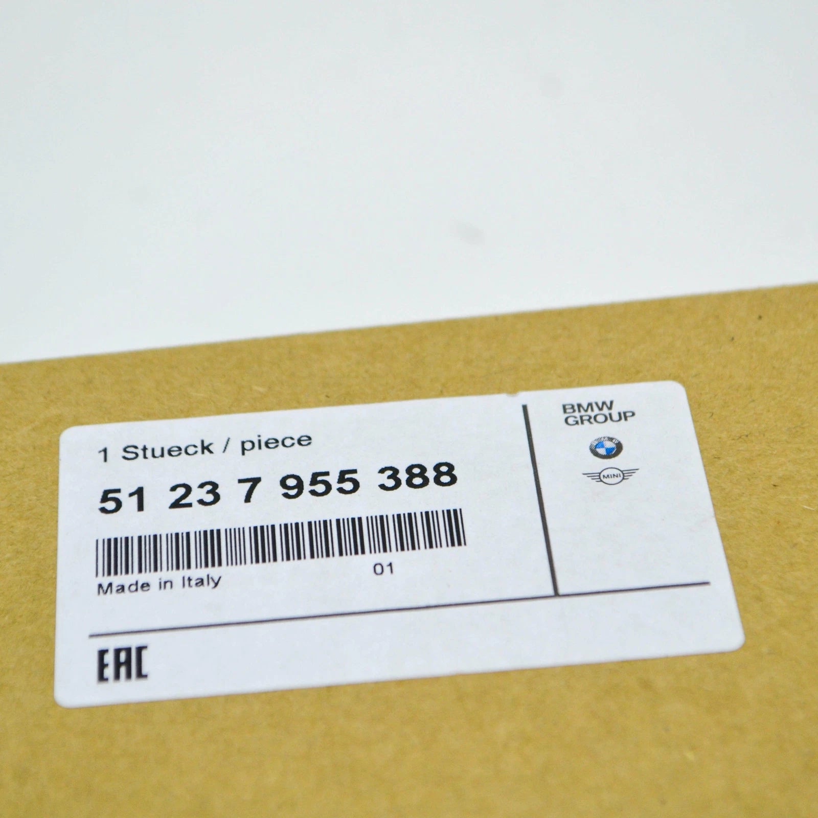 NEW BMW I3 I01 FRONT BUMPER RIGHT GRILLE TRIM 51237955388