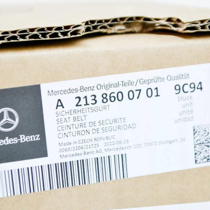 NEW MERCEDES-BENZ E W213 FRONT RIGHT SEAT BELT A21386007019C94 ORIGINAL