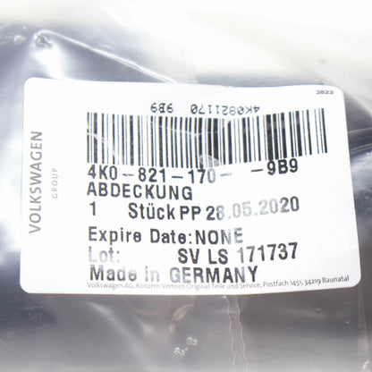 NEW AUDI A6 C8 FRONT RIGHT FENDER PROTECTION FILM 4K08211709B9 ORIGINAL