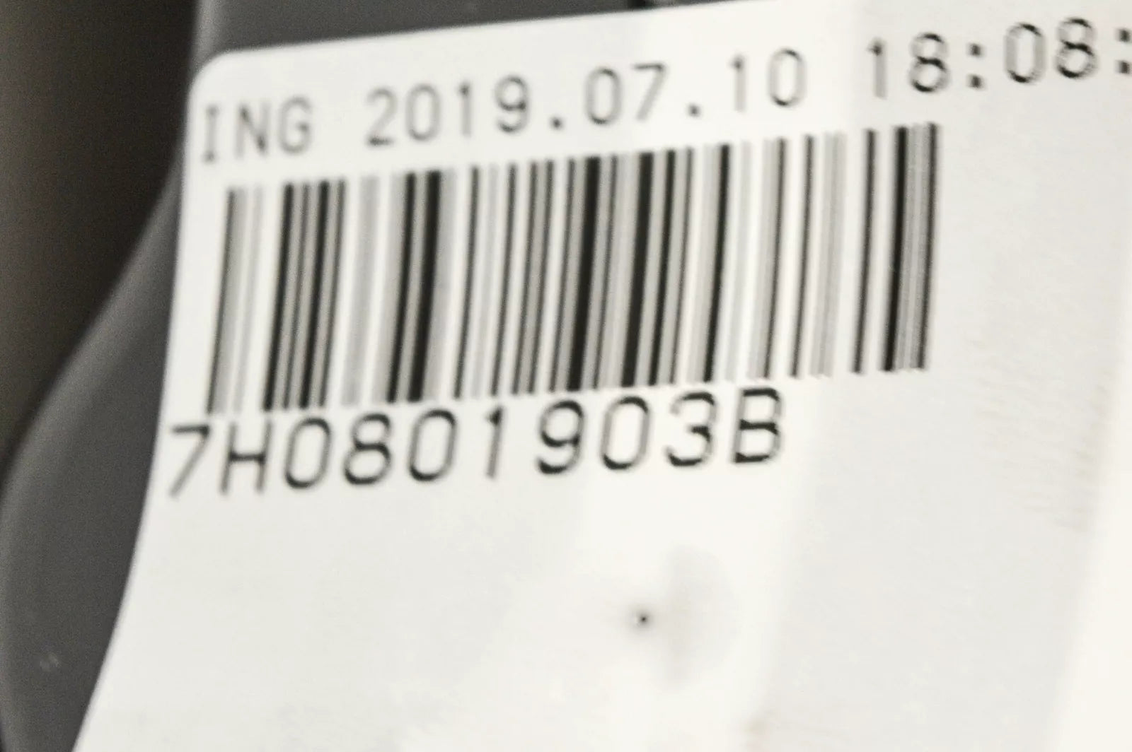 NEW VOLKSWAGEN TRANSPORTER T5 SPARE WHEEL BRACKET 7H0801903B ORIGINAL