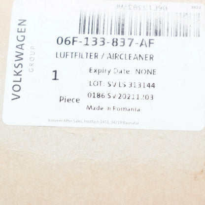 NEW AUDI A3 SPORTBACK 8P ENGINE COVER 06F133837AF ORIGINAL