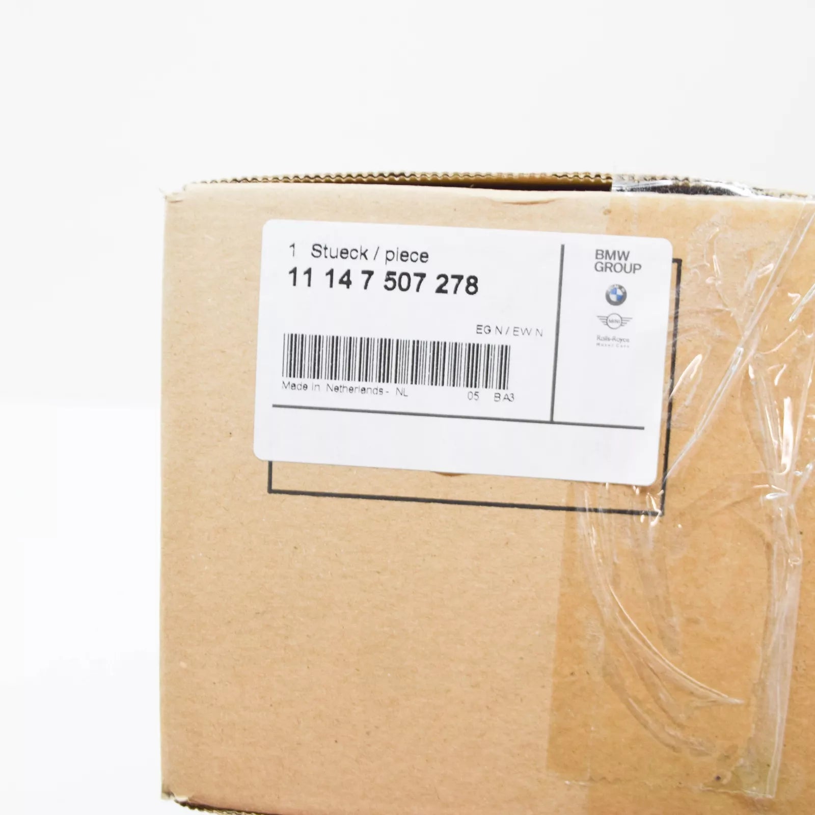 NEW BMW 5 E60 VALLEY PAN COVER 7507278 11147507278 ORIGINAL