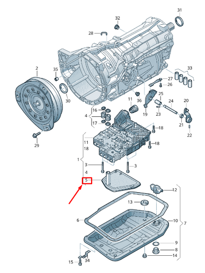 new audi q7 4l engine oil strainer 0bq325429 original