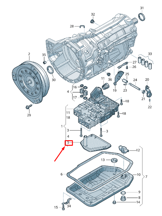 new audi q7 4l engine oil strainer 0bq325429 original