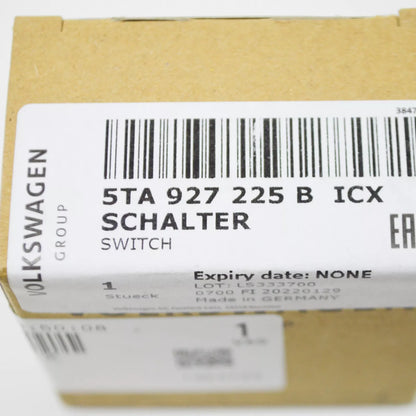 NEW VW TOURAN 5T ELECTROMECHANICAL PARKING BRAKE SWITCH 5TA927225BICX