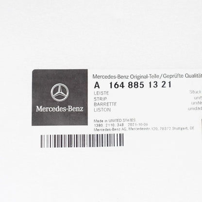 NEW MERCEDES-BENZ GL X164 REAR LEFT BUMPER UPPER TRIM STRIP A1648851321