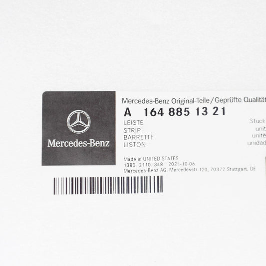 NEW MERCEDES-BENZ GL X164 REAR LEFT BUMPER UPPER TRIM STRIP A1648851321