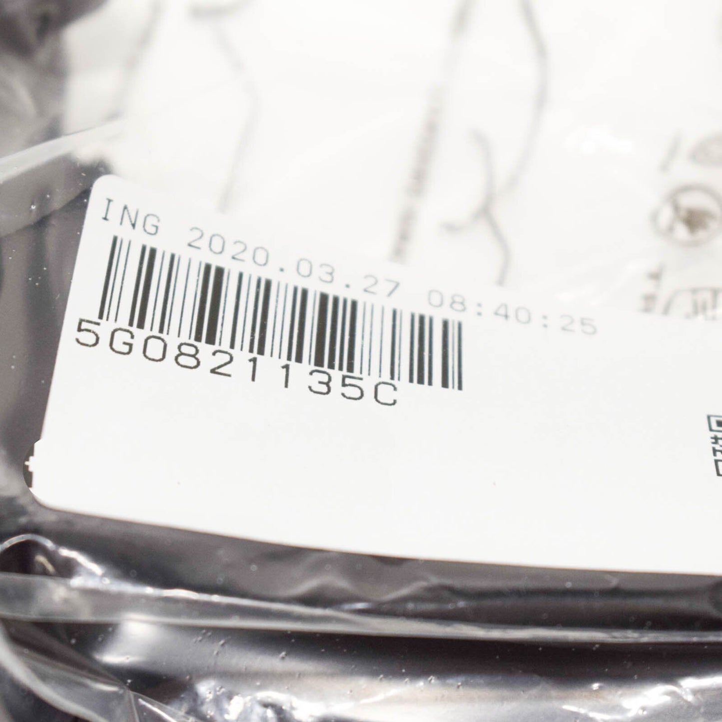 NEW VOLKSWAGEN GOLF MK7 FRONT LEFT FENDER BRACKET 5G0821135C ORIGINAL