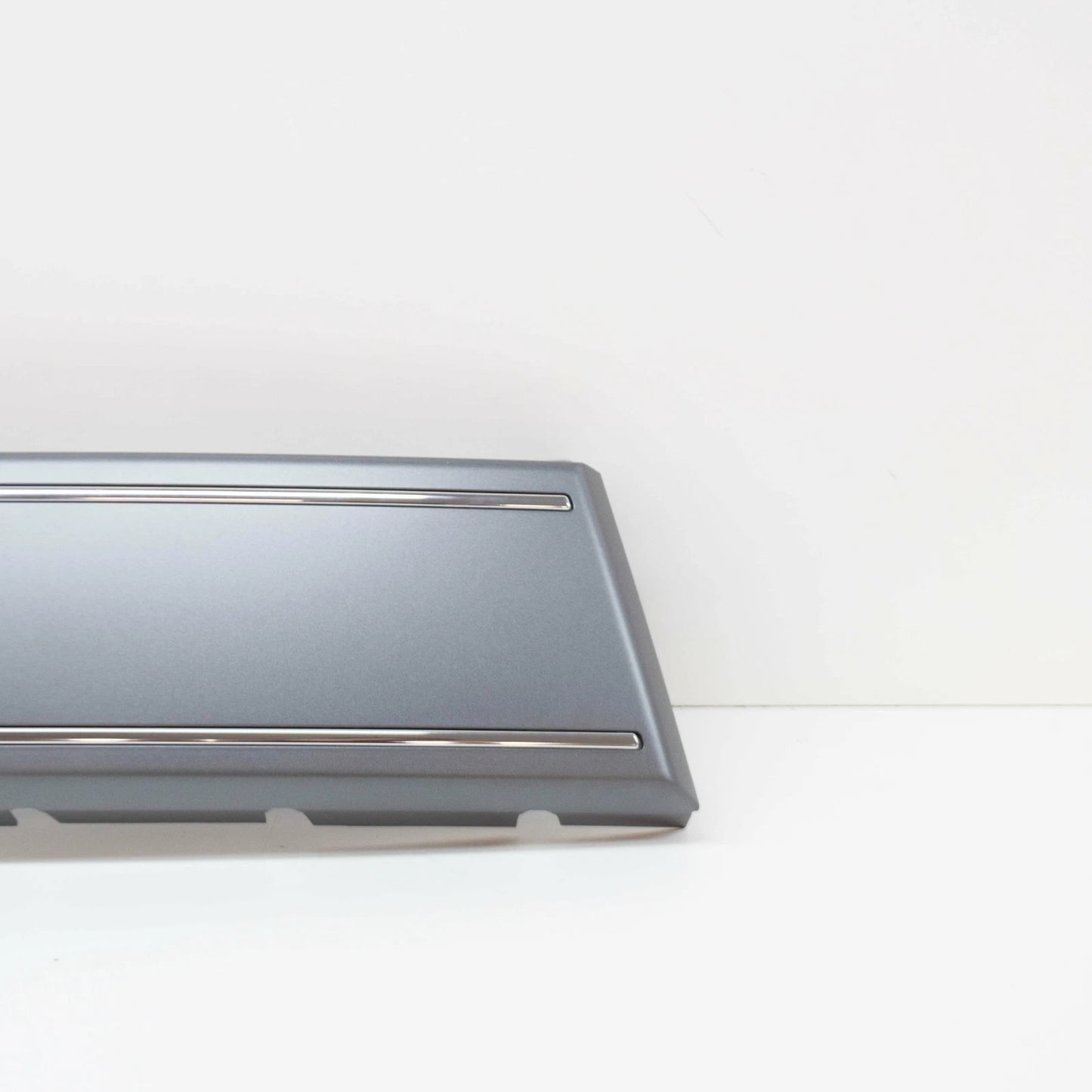 NEW AUDI A4 B8 FRONT BUMPER LICENSE PLATE FILLER TRIM 8K0807287A1RR