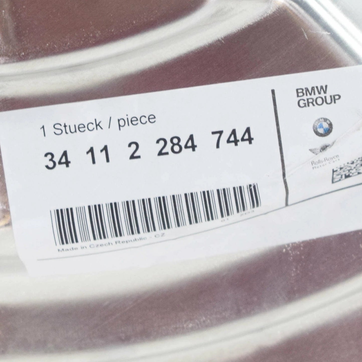 NEW BMW M2 F87 FRONT RIGHT BRAKE DISC PROTECTION SHIELD 34112284744 ORIGINAL