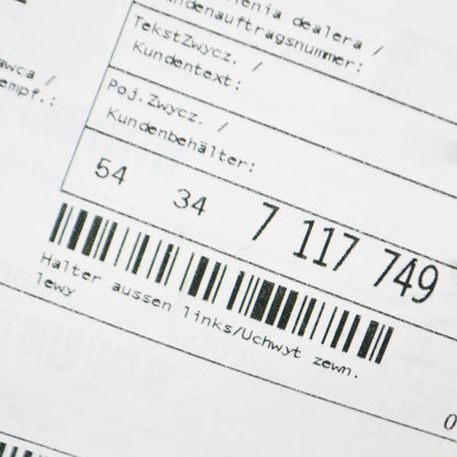 NEW BMW Z4 E85 LEFT CENTER WIND DEFLECTOR BRACKET 54347117749 7117749 ORIGINAL