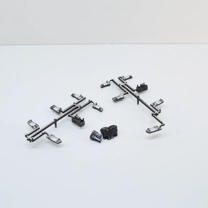 NEW BMW 5 E60 CLIMATE CONTROL FACEPLATE BUTTON COVER KIT 61319250196 ORIGINAL