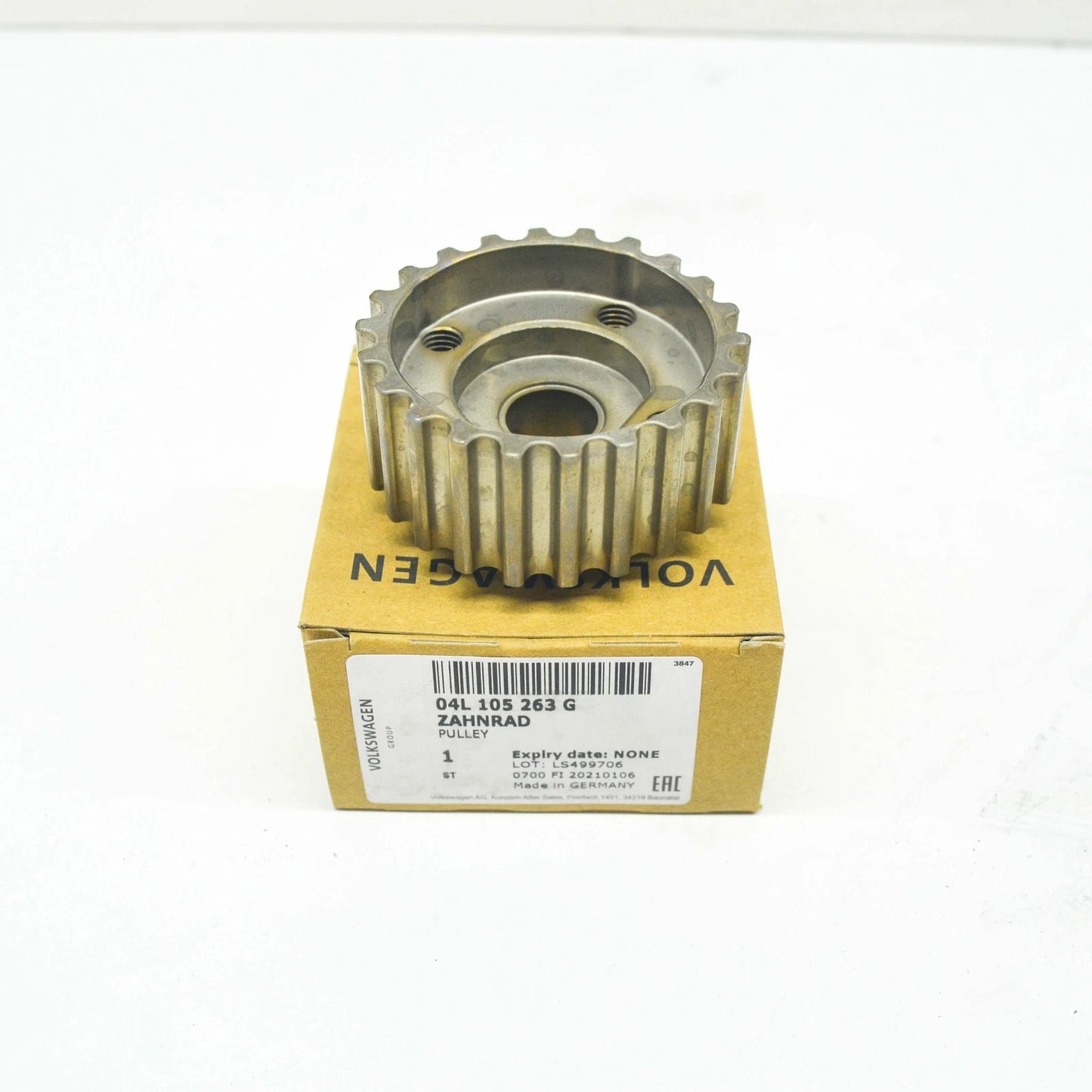 NEW AUDI A3 SPORTBACK 8V TOOTHED BELT PULLEY 04L105263G