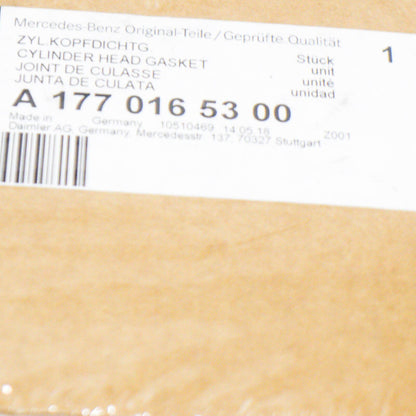 NEW MERCEDES BENZ GLC C253 AMG LEFT CYLINDER HEAD GASKET A1770165300 ORIGINAL