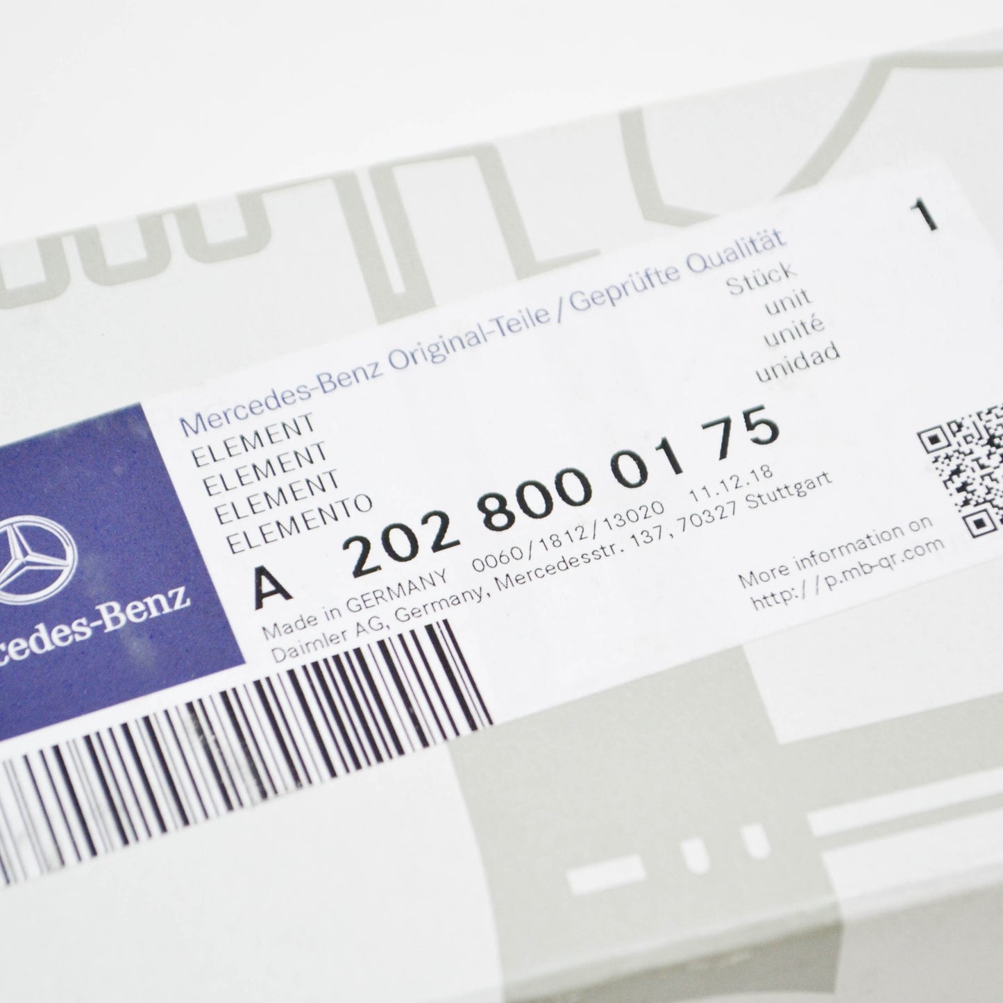 NEW MERCEDES-BENZ C W202 DEFROSTER FLAP ACTUATOR A2028000175 ORIGINAL