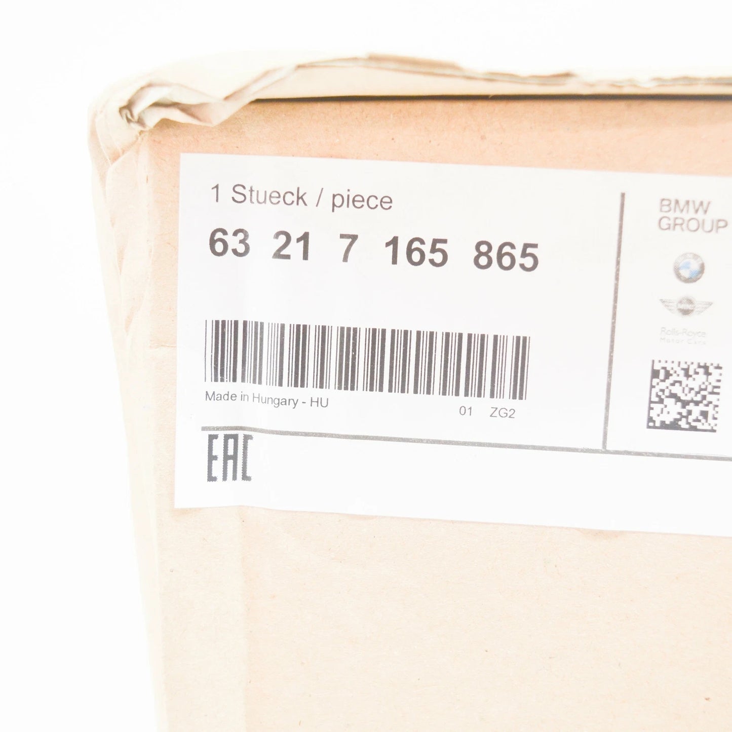 NEW BMW 3 E46 REAR LEFT TAIL LIGHT BULB HOLDER 7165865 63217165865 ORIGINAL