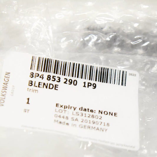 NEW AUDI A3 8P S3 RIGHT OUTER B-PILLAR TRIM BLACK 8P48532901P9 2012