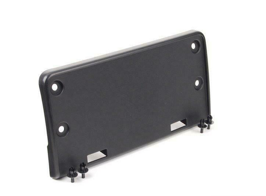 NEW VOLKSWAGEN EOS FRONT BUMPER LICENCE PLATE HOLDER 1Q0807285E9B9 ORIGINAL