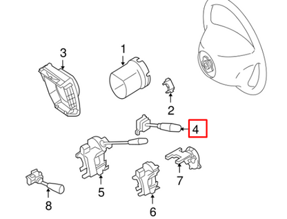 NEW MERCEDES BENZ SLK R171 TURN WIPER INDICATOR A1715402245 ORIGINAL