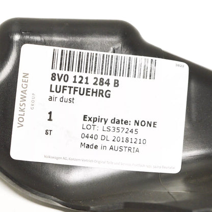 NEW AUDI A3 8V RIGHT RADIATOR AIR DUCT 8V0121284B ORIGINAL