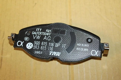 NEW VW GOLF CD MK8 FRONT BRAKE PADS 5Q0698151AH ORIGINAL