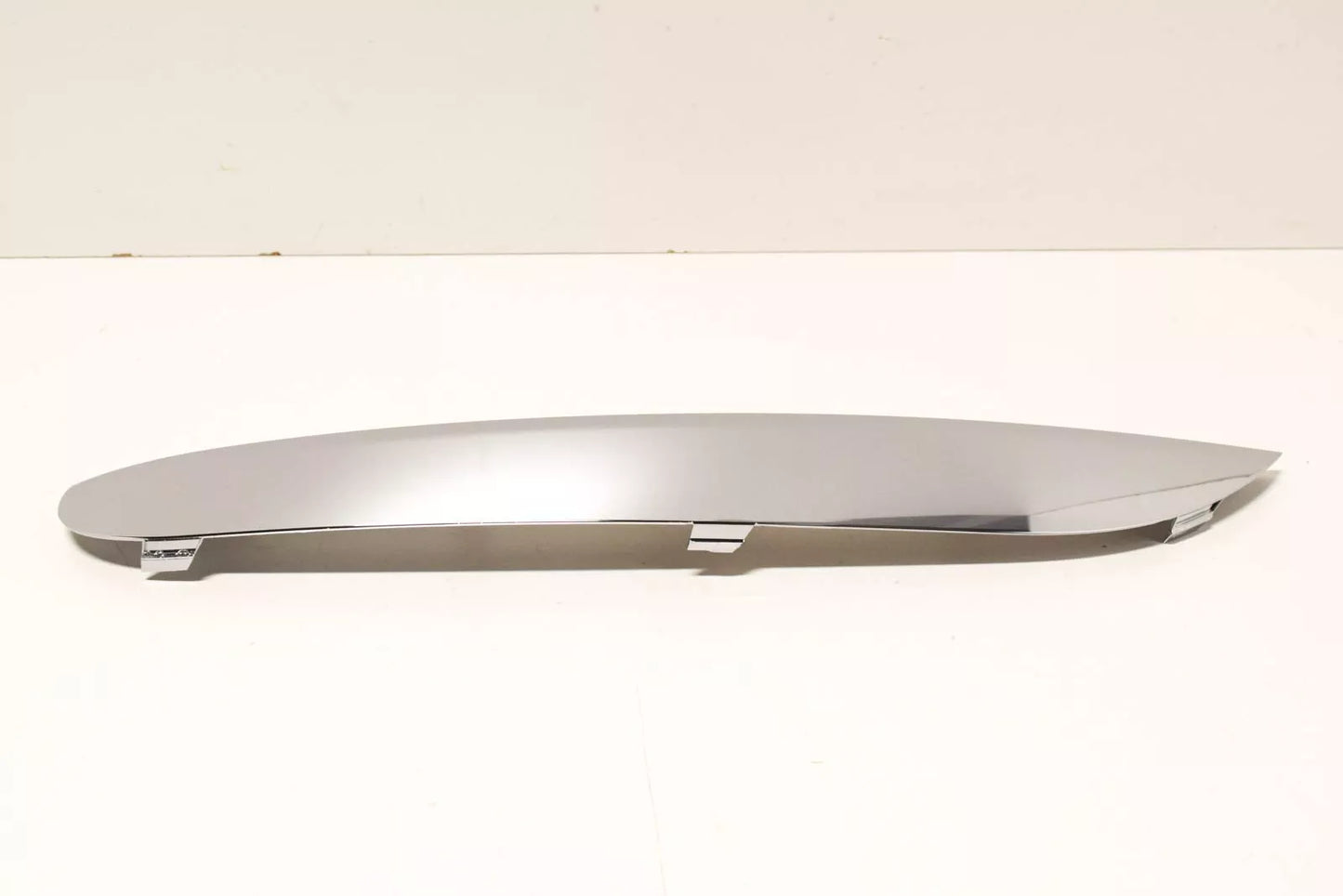 NEW BMW 7 F01 FRONT M BUMPER LEFT MOLDING TRIM CHROME 51118047727 2015 ORIGINAL