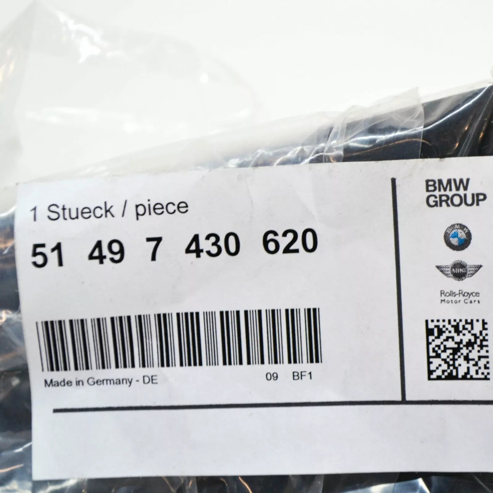 NEW BMW 3 G20 REAR RIGHT TAILLIGHT TRIM DRIP COVER 51497430620 ORIGINAL