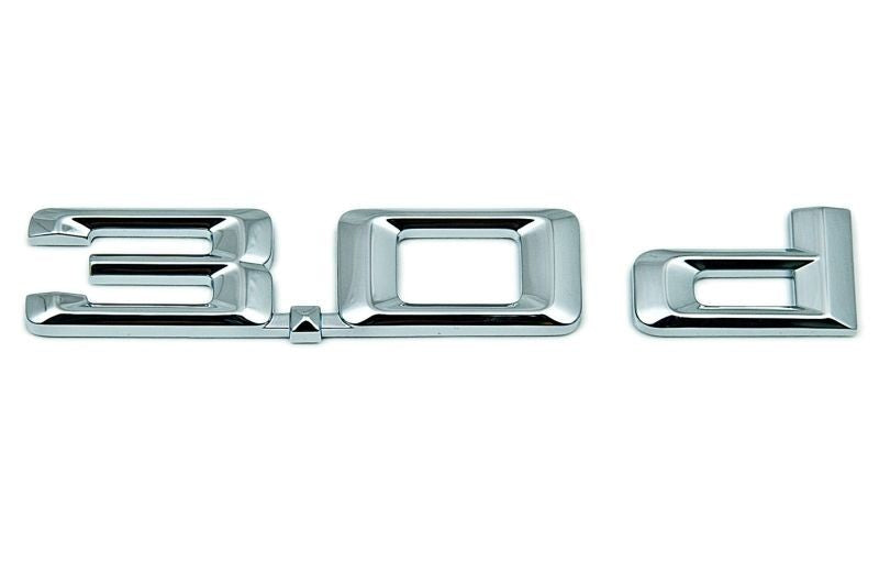 new bmw x5 e53 trunk lid chrome 3.0d emblem badge logo sign 7008541 51147008541