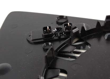 NEW BMW 5 E60 FRONT LEFT DOOR MIRROR GLASS 51167065083 7065083 ORIGINAL