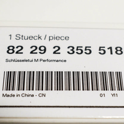 NEW BMW M PERFORMANCE KEY FOB HOLDER BAG CARBON COVER CASE 82292355518 ORIGINAL