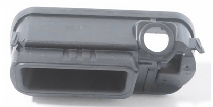 new vw caddy sb mk4 rear door handle with microswitch 2k7827562c original